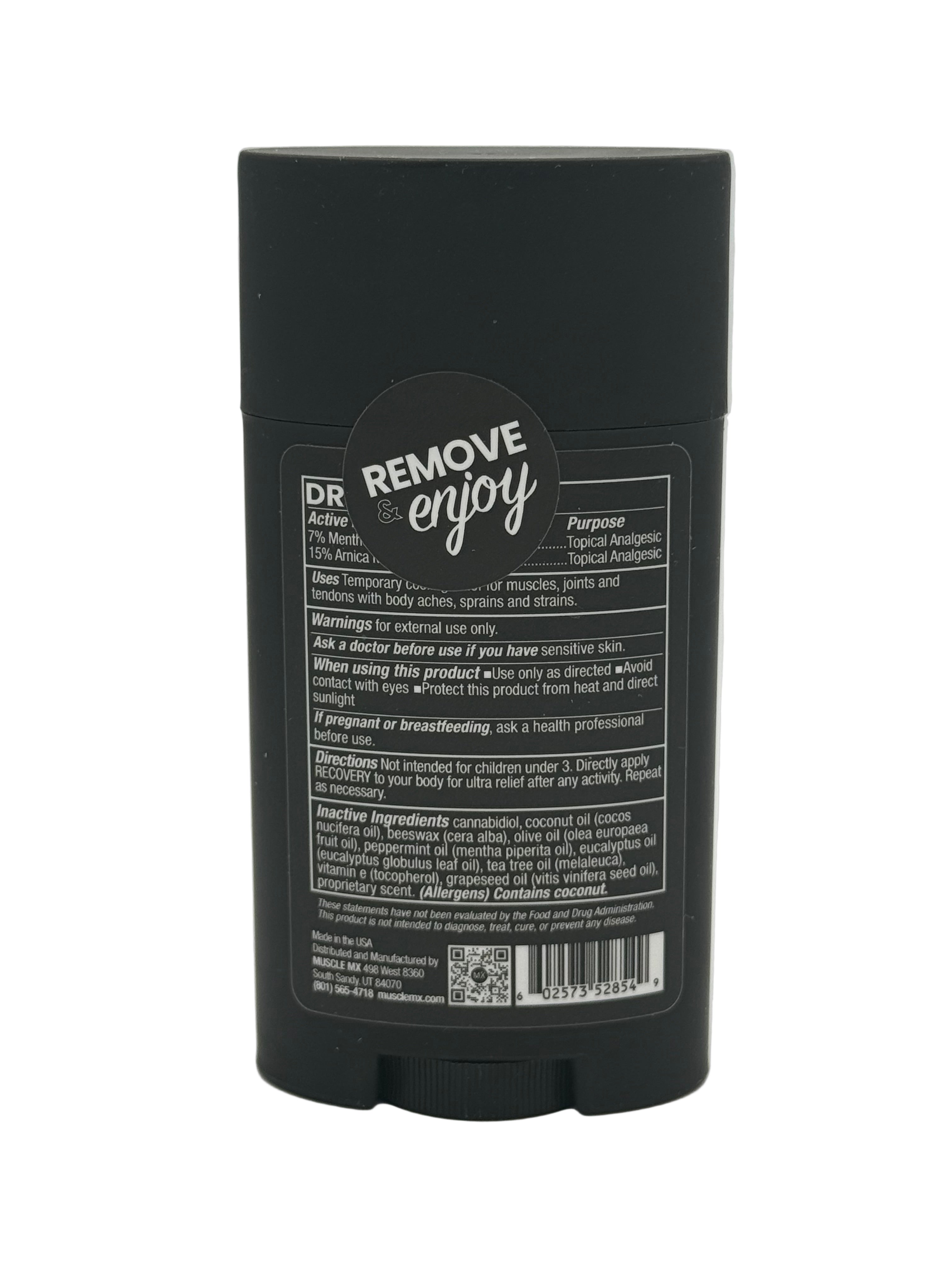 Muscle Mx CBD Balm 350mg Recovery Cooling Relief