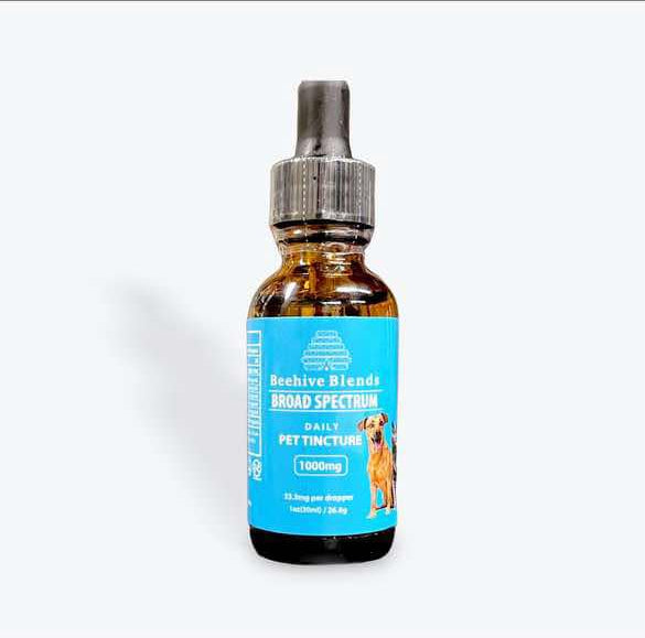 Beehive Blends Broad Spectrum Daily Pet Tincture