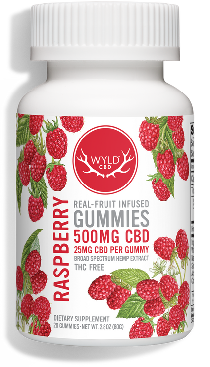 Wyld CBD Raspberry Gummies (THC-Free)