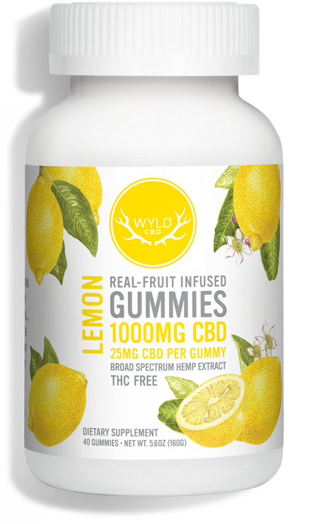 Wyld CBD Lemon Gummies (THC-Free)